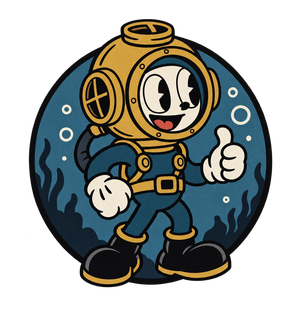 Diver mascot